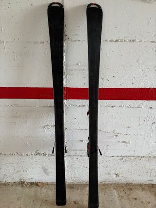 Esquís Rossignol 100 + Bastones