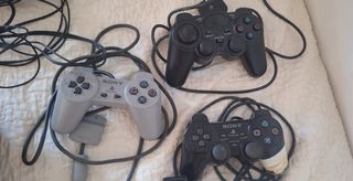 PS2 FAT (PlayStation 2 original) - mandos y cables