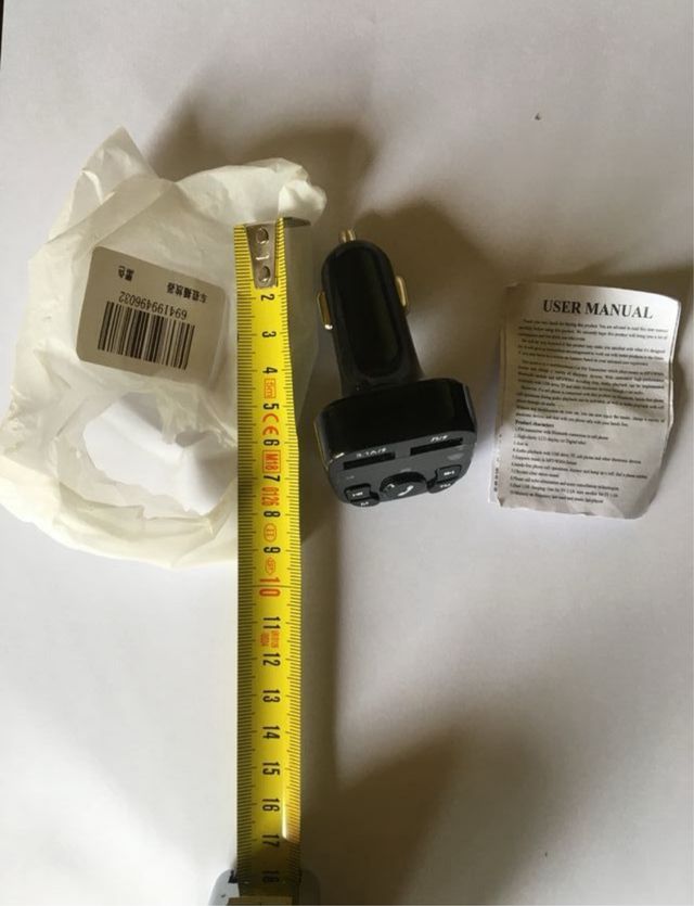 Cargador manos libres coche MP3 Bluetooth 5.0