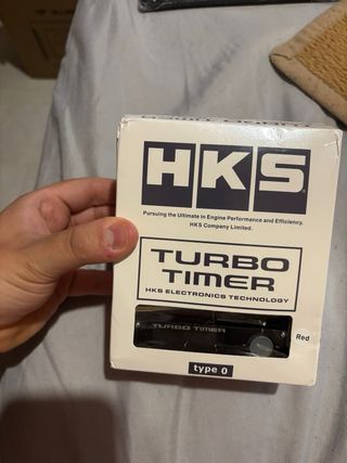 HKS Turbo Timer Type 0 - Rojo