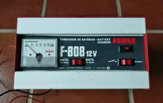 Cargador baterías FERVE F-808 12v