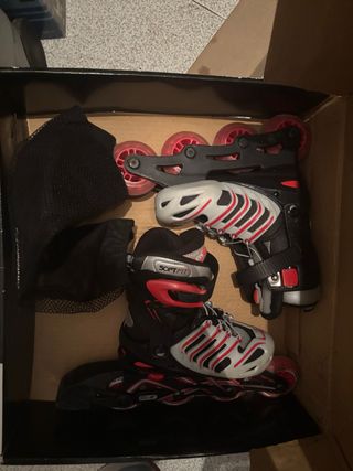 Patines en línea talla ajustable