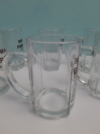 6 Boccali Birra Peroni Vintage