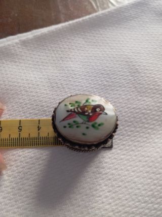 Scatolina vintage dipinta a mano