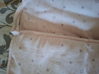 Chichonera cuna bebé rosa