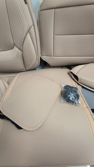 Fundas asientos coche beige converado W16Y8976