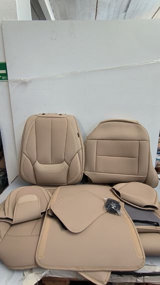 Fundas asientos coche beige converado W16Y8976