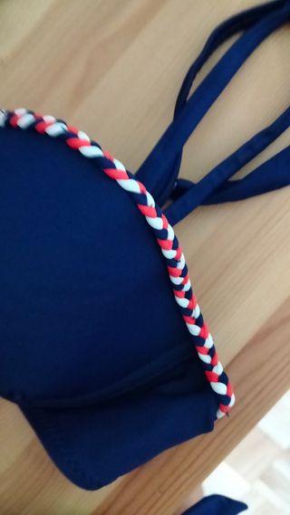 Bikini azul - Bañador dos piezas