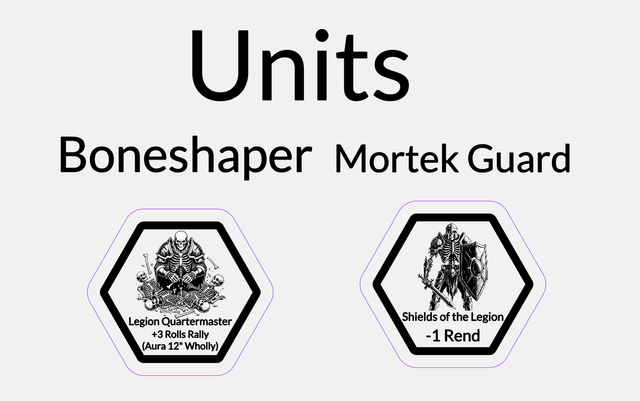 Tokens Ossiarch Bonereapers / Osiarcas