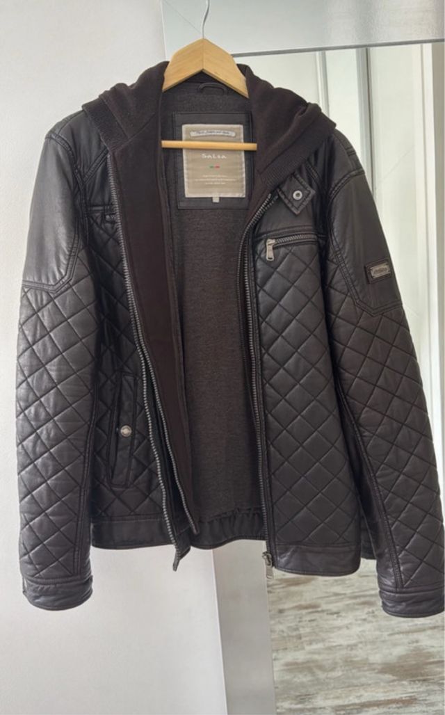 Chaqueta acolchada Salsa Jeans marrón