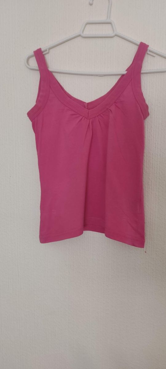 Camiseta de tirantes fucsia M - El Corte Inglés