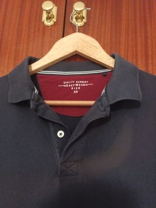 Polo EasyWear azul - Talla L