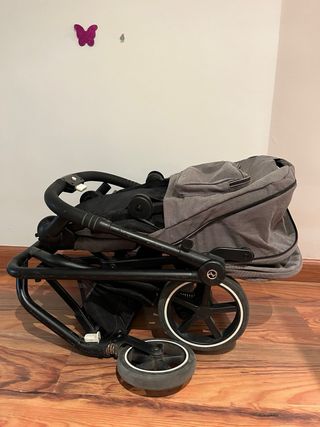 Cybex cochecito bebé - capazo 0+funda invierno/ver