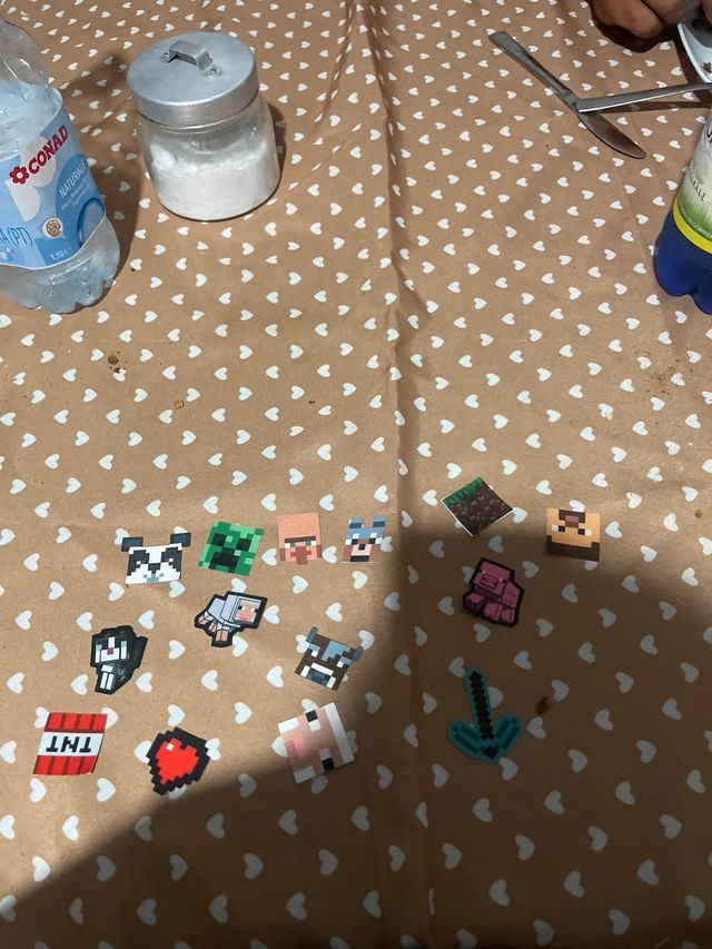 Toppe Minecraft 10 centesimi trattabbili