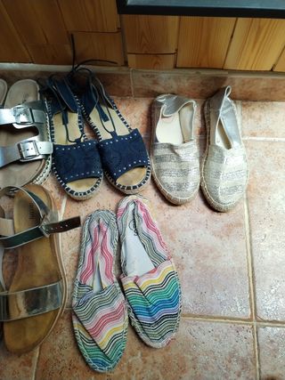 Sandalias Plataforma Nº37