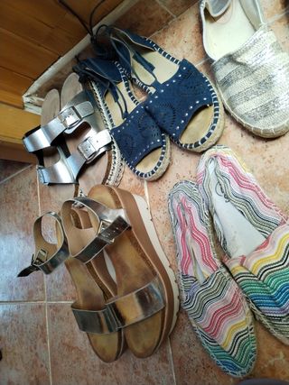 Sandalias Plataforma Nº37