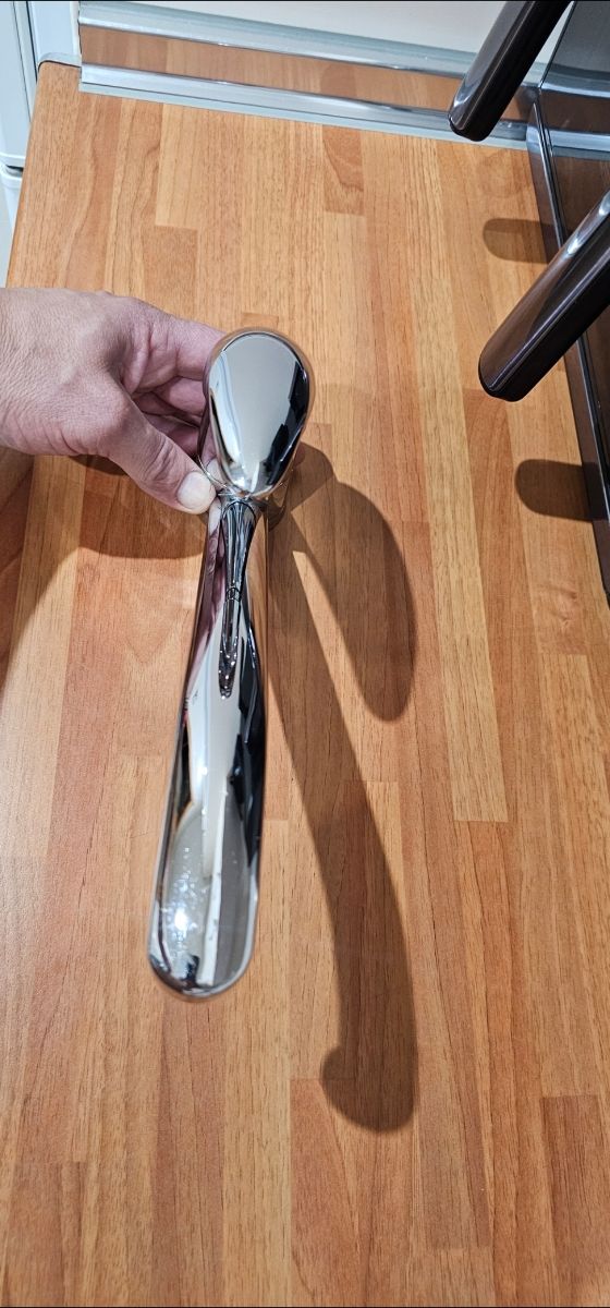 Rubinetto da cucina - metallo argentato