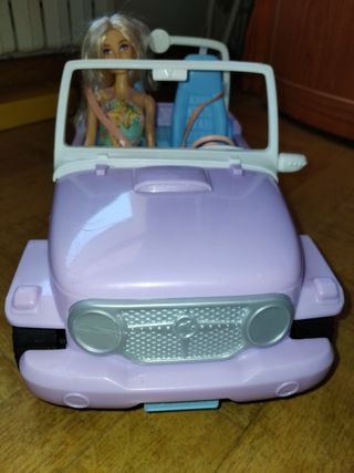 Jeep Barbie Lila