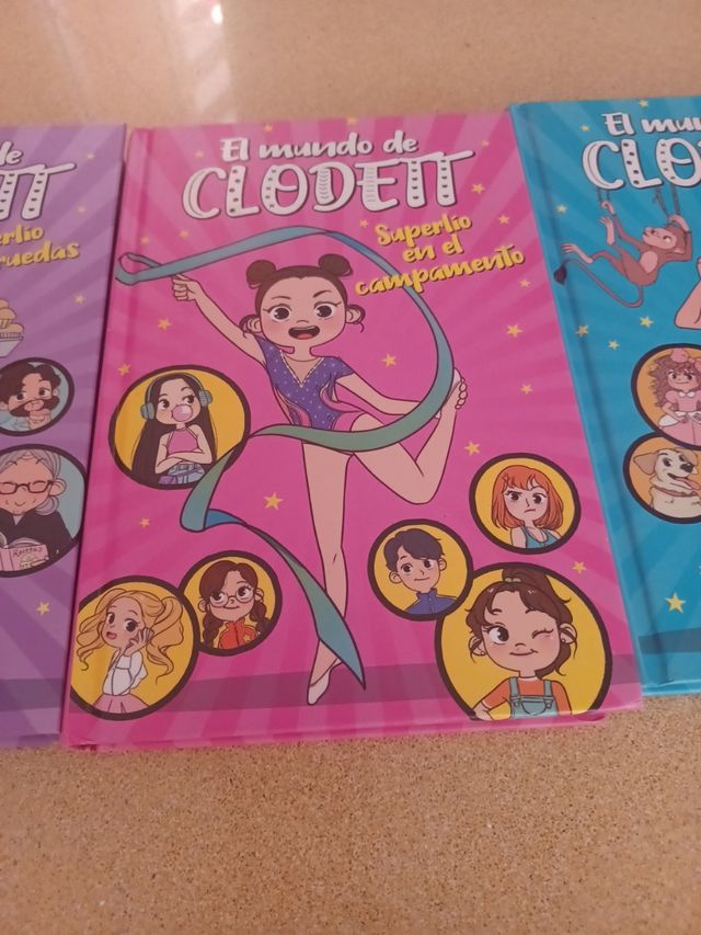 3 libros de EL MUNDO DE CLODETT