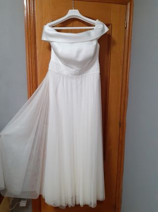 Vestido novia Rosa Clará 