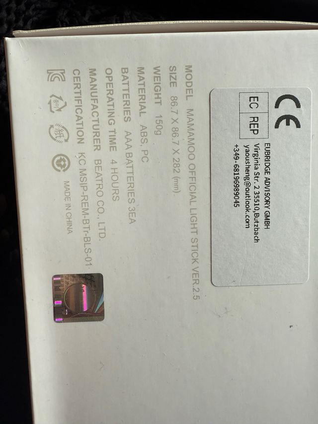 Lightstick Mamamoo 2.5 oficial k pop MAMAMOO BTS