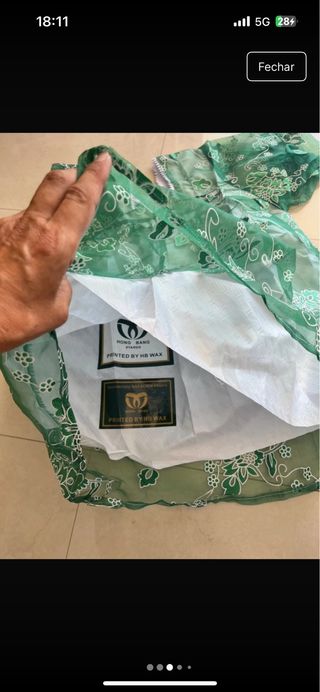 Túnica verde Hong Bang by HB Wax