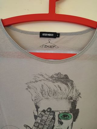 T-shirt Antony Morato L Beige Stampa