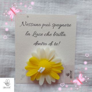 Candela a forma di margherita