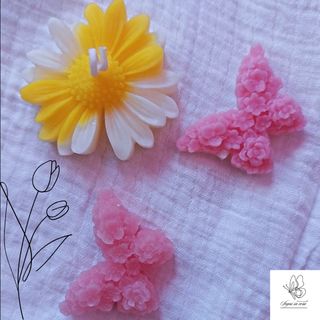 Candela a forma di margherita