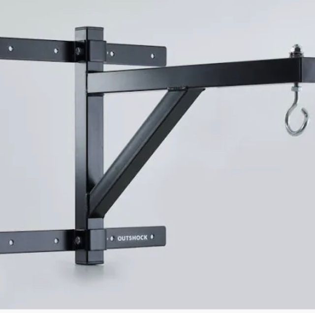 Saco boxeo Decathlon rojo + soporte