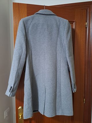 Abrigo mujer MANGO Gris - Talla S NUEVO