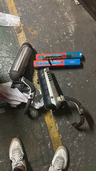 Tubo escape honda Scopy SH 50/75