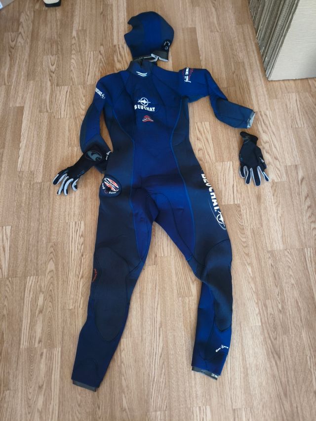 Neopreno BEUCHAT mujer azul