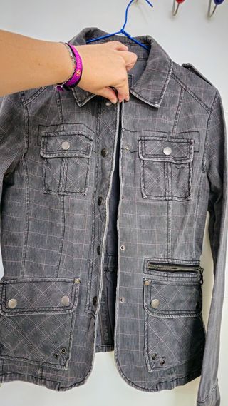 Chaqueta Sublevel vintage gris
