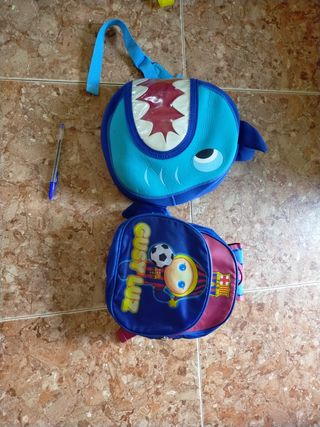 2 Mochilas infantiles