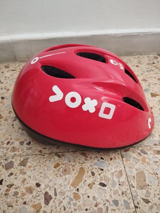 Casco bici niño BTWIN rojo