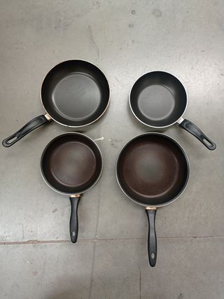 4 padelle usate - cucina