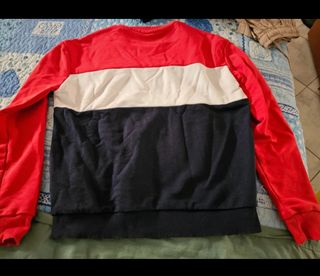 Felpa Fila rossa e blu tg S