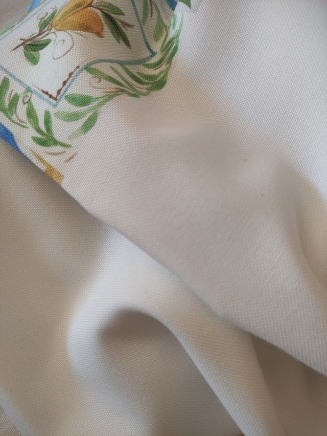 Pack Retal tela blanca con cenefa lateral 