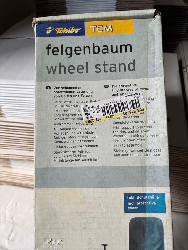 Supporto per gomme -