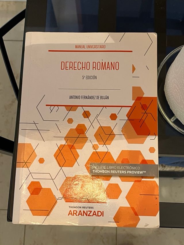Derecho Romano (Papel + e-book)