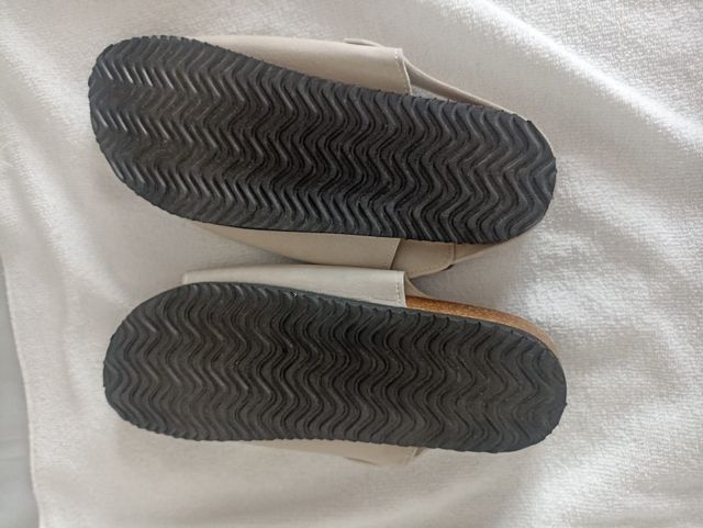 Sandalias blancas talla 42