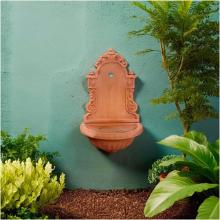 Fontana a muro giardino 65x40x25 cm Made in Italy