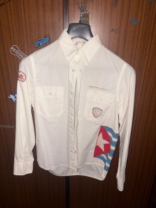Camicia Mason's bianca vintage taglia 12 anni