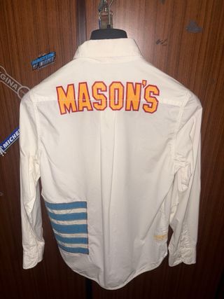 Camicia Mason's bianca vintage taglia 12 anni