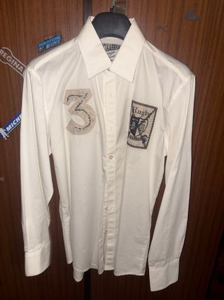Camicia Baci&Abbracci bianca uomo