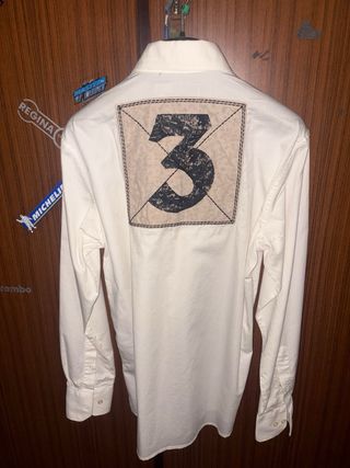 Camicia Baci&Abbracci bianca uomo