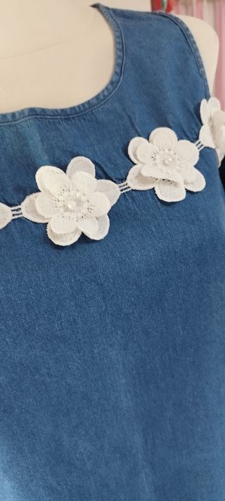 Blusa tejana hombros descubiertos