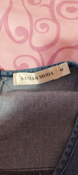 Blusa tejana hombros descubiertos