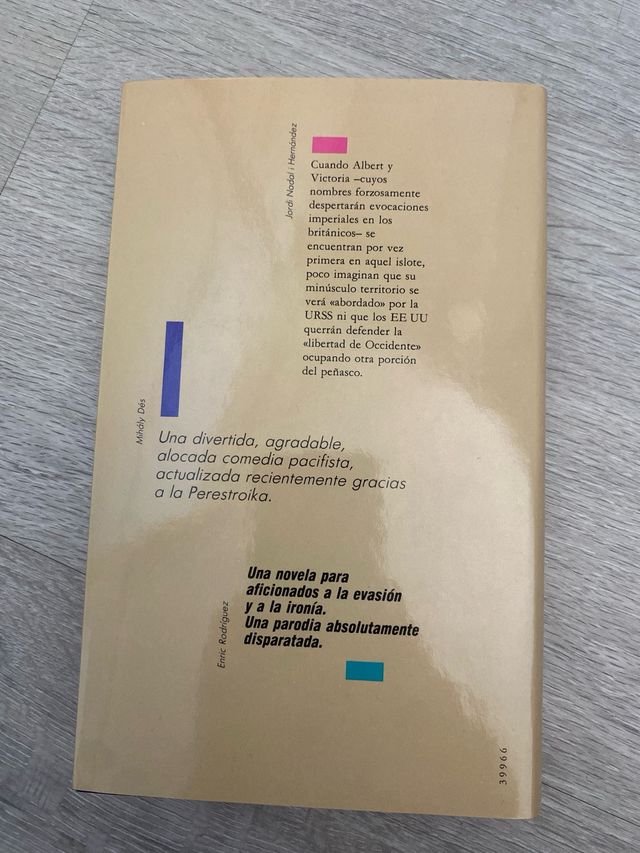 Y a mi sobrino Albert le dejo la isla que le ga...